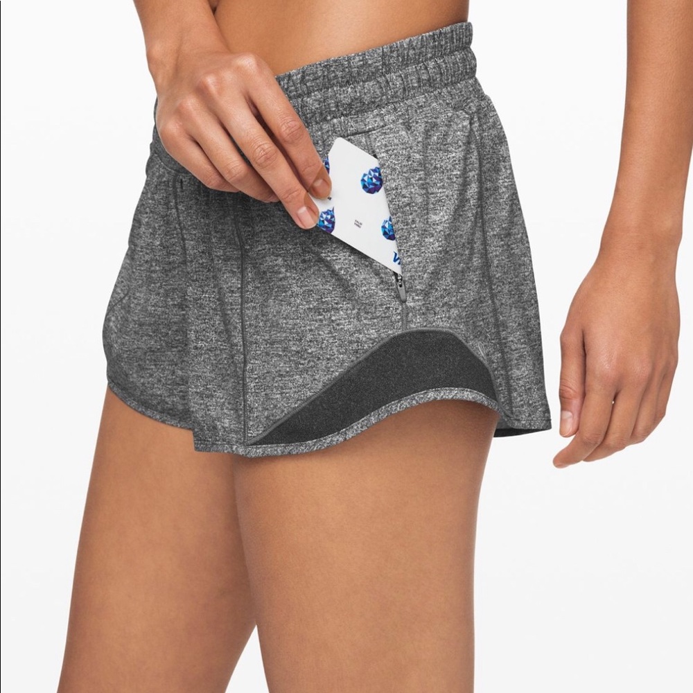 Grey Hotty Hot Short 2.5”